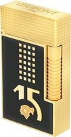 Zigarrenzubehör Feuerzeug  S.T. Dupont Behike 2025 schwarz/gold (C23003CL)
