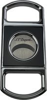 Zigarrenzubehör Schneider  S.T. Dupont Doppelklingen Klavierlack Schwarz-Chrom (003411)