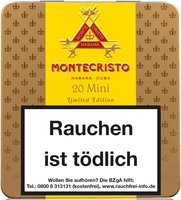 Zigarillos Kuba  Montecristo Mini Limited Edition 2024