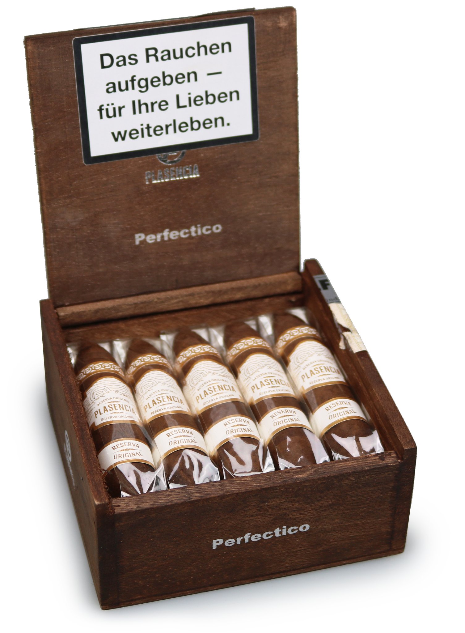 Plasencia Reserva Original Perfectico Kiste offen