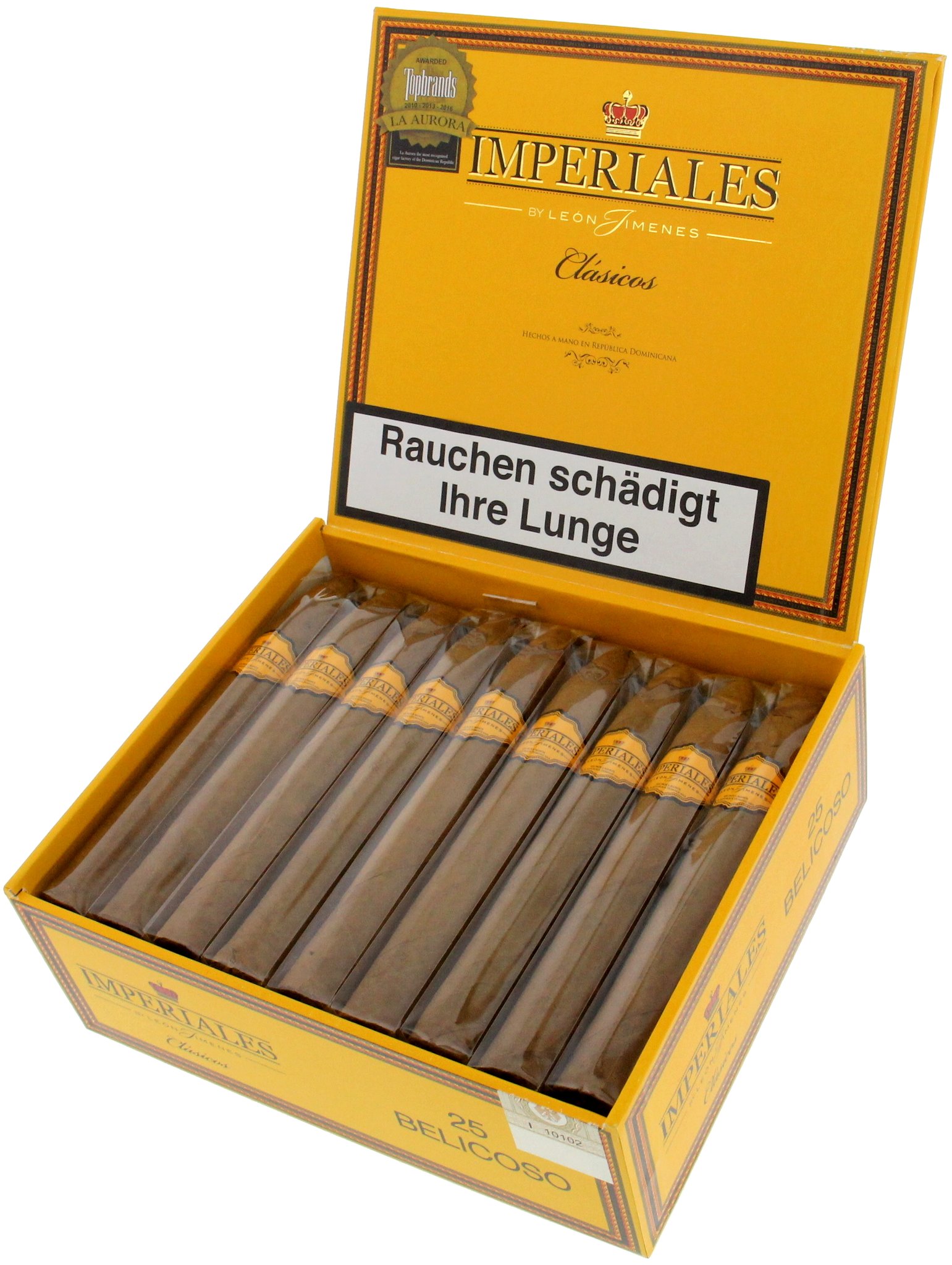 Imperiales Classiceo Belicoso Kiste offen