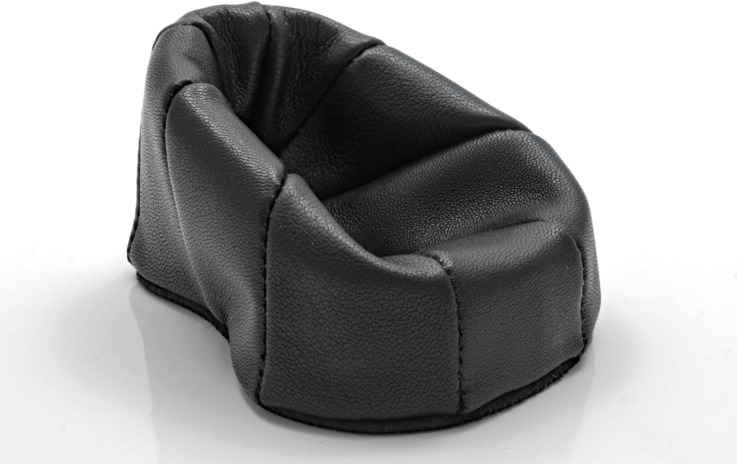 Martin Wess Pfeifenständer Black (201-1) Leder seitlich