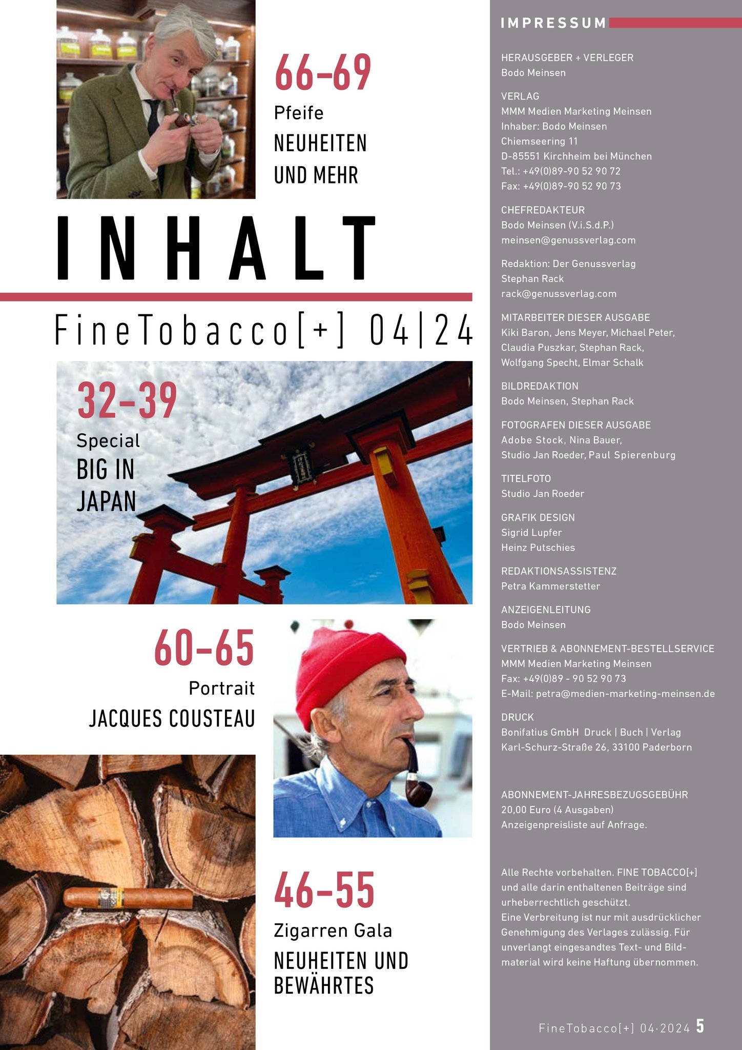 Ausgabe 2024/4 Inhalt 2