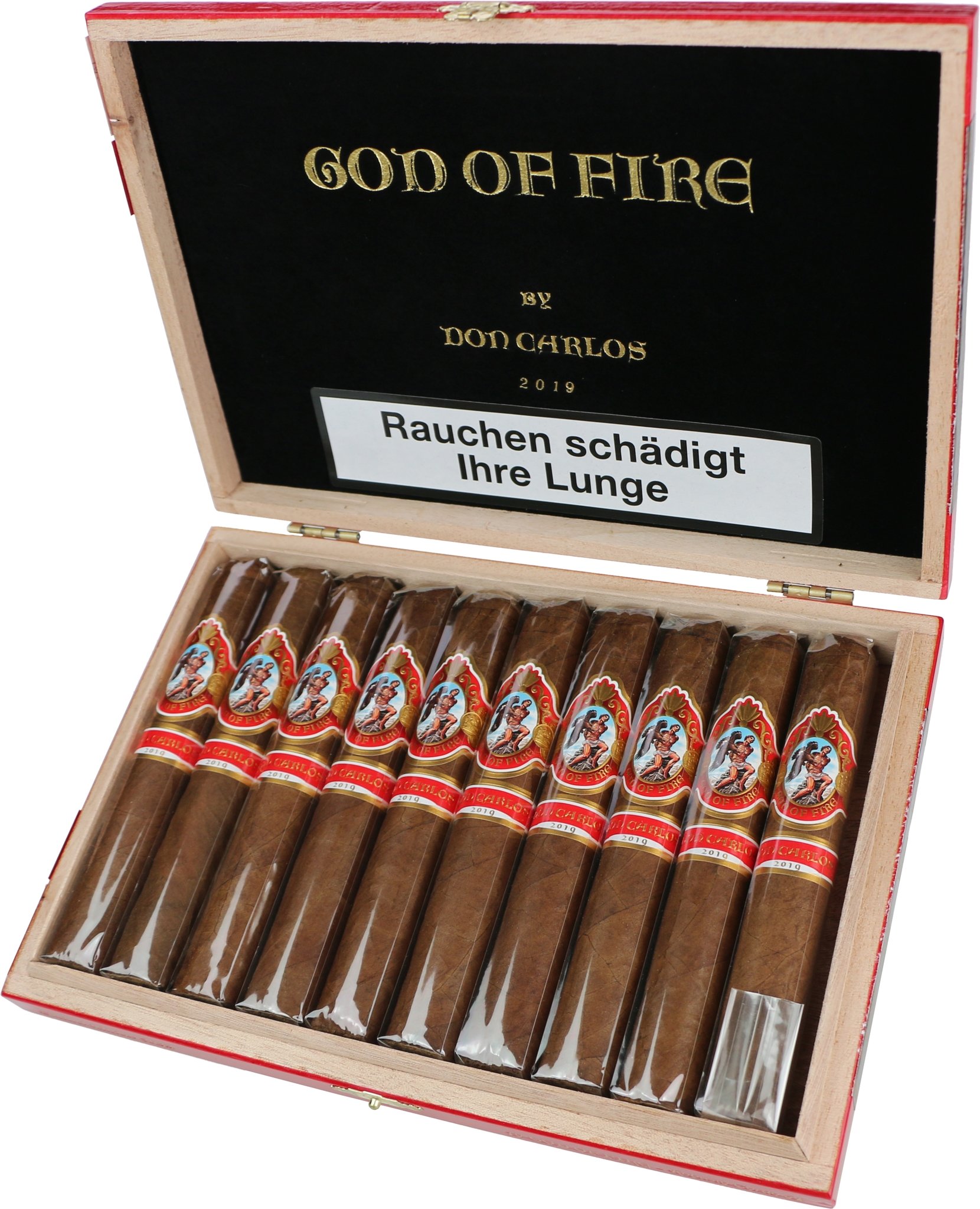 Robusto Gordo 54 by Don Carlos 2019 (Limited Edition 2022) Kiste offen