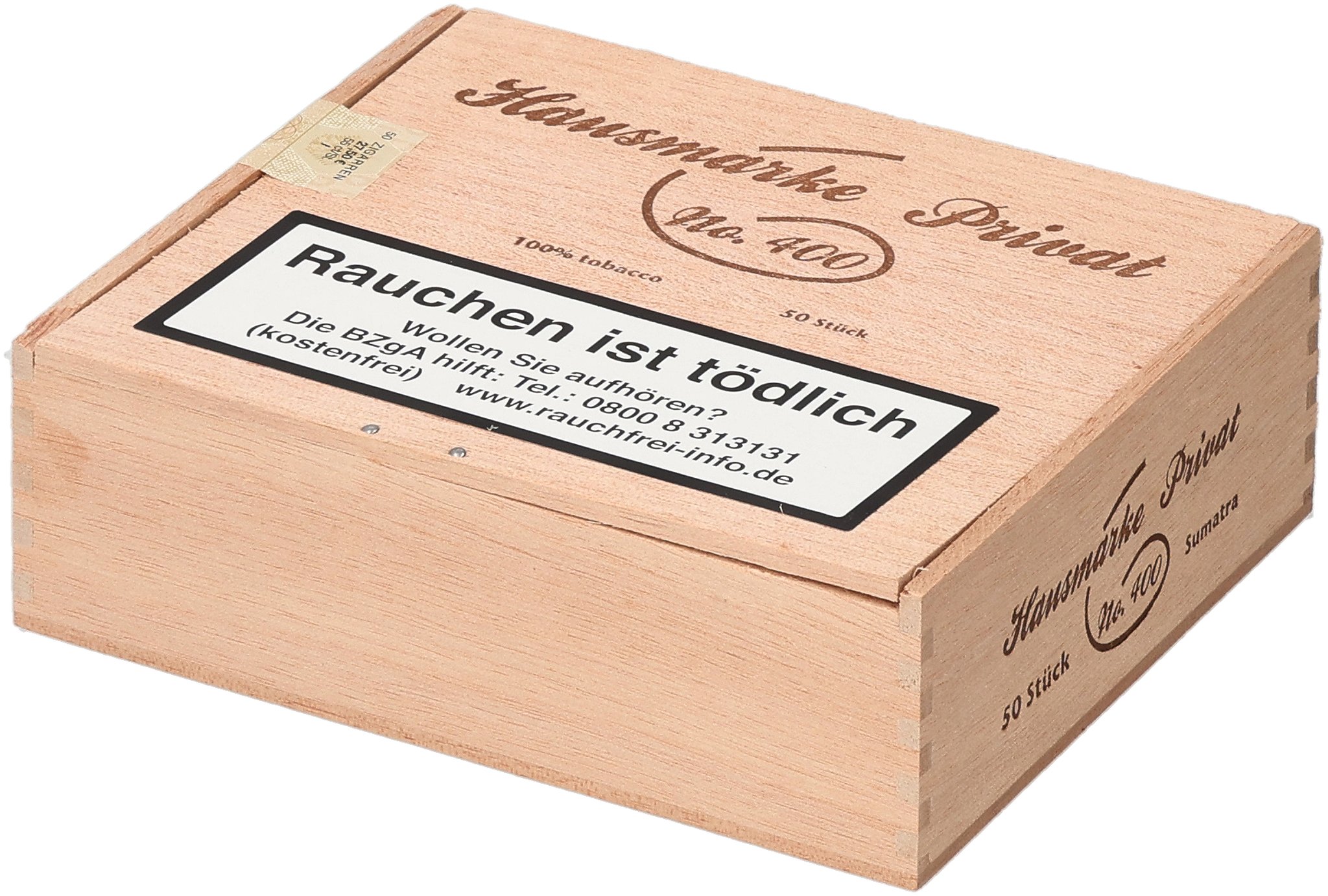 Hausmarke Privat No. 400 Sumatra 04