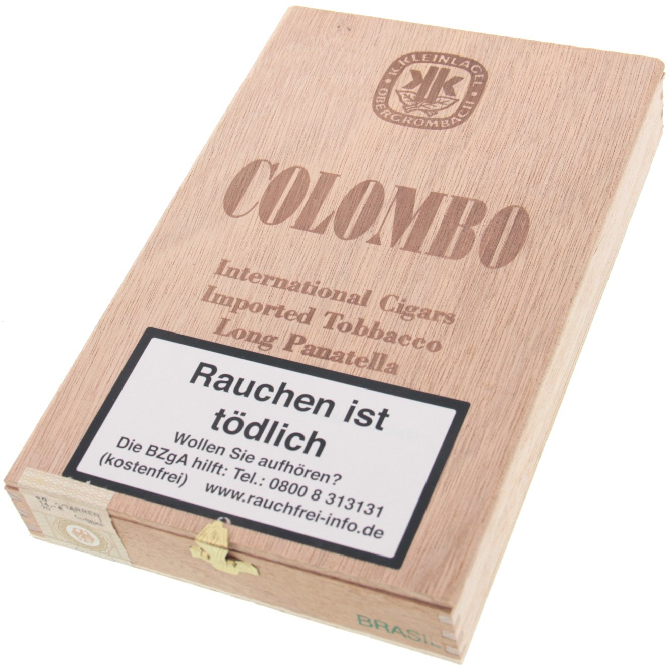 K. Kleinlagel Colombo International Cigars Long Panatella Brasil (10715)