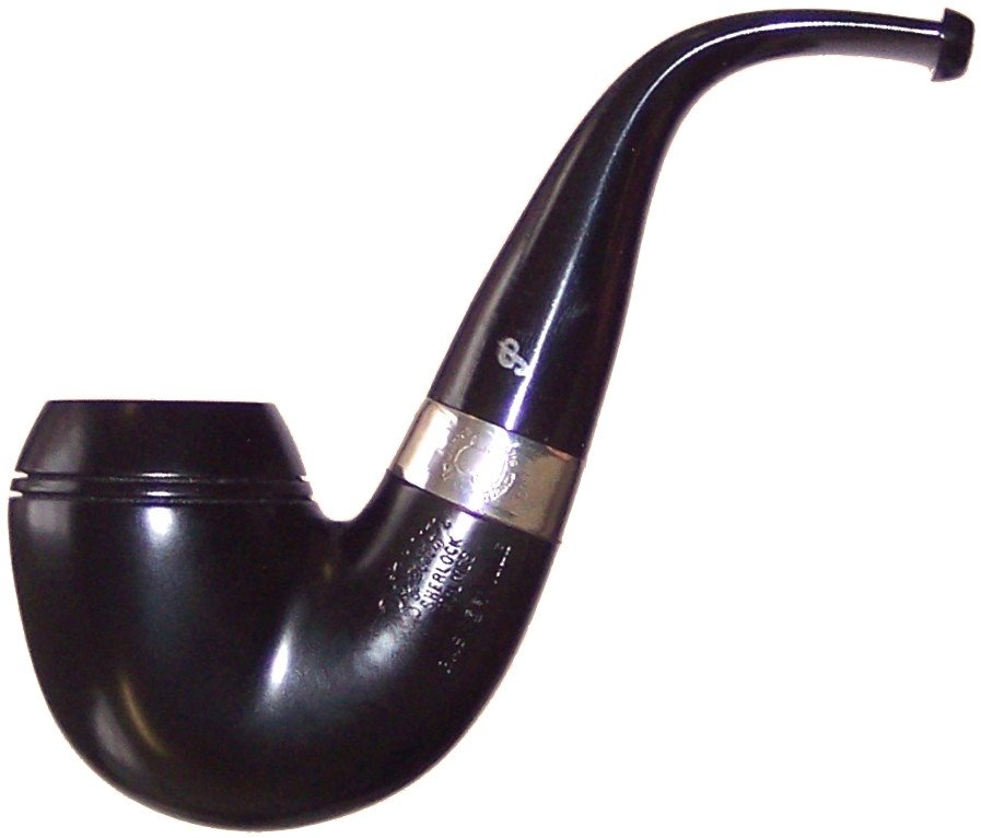 Peterson Sherlock Holmes Ebony BASKERVILLE - Fishtail
