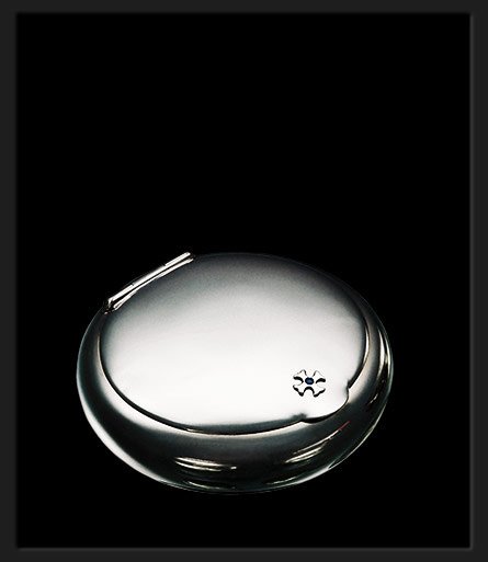 Sillems Tabakdose Silverplated Klein (3112)