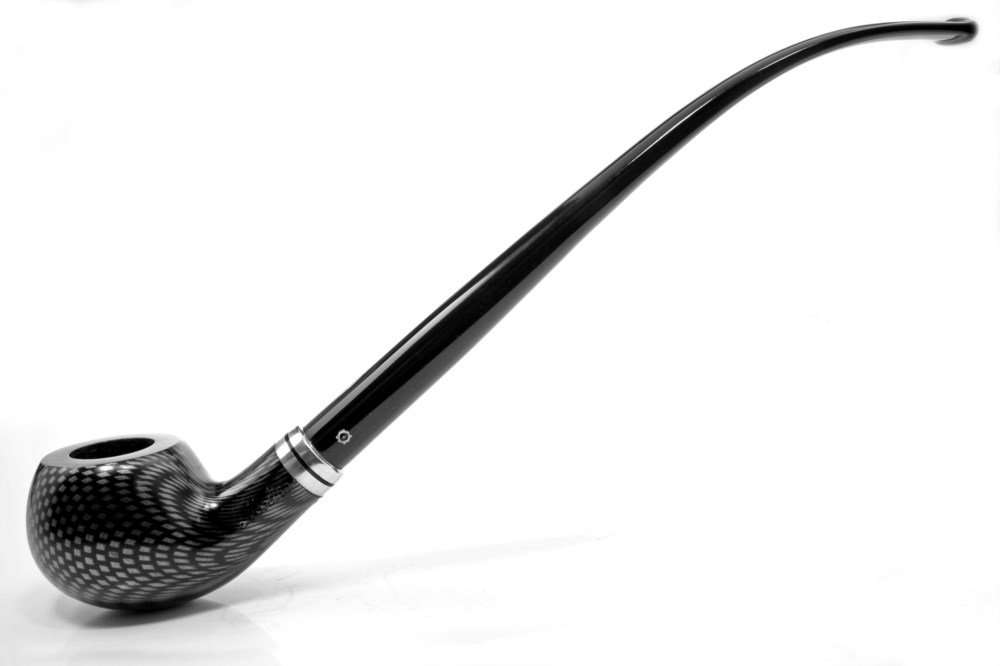 Molina Churchwarden Lesepfeifen Carbon Detailbild