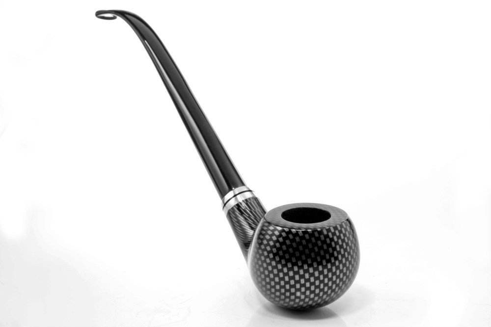 Molina Churchwarden Lesepfeifen Carbon Detailbild 2