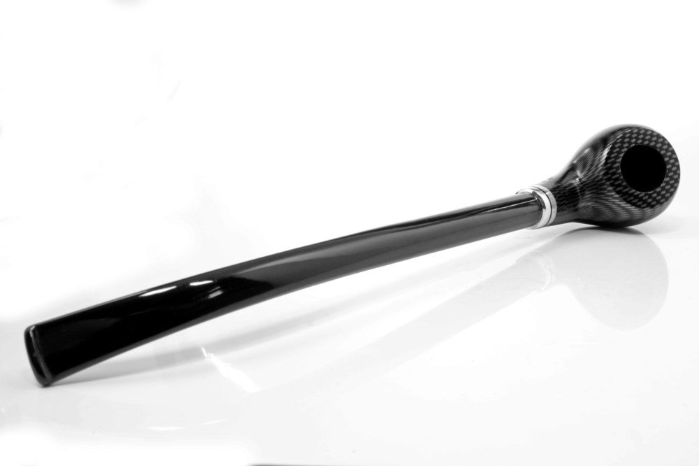 Molina Churchwarden Lesepfeifen Carbon liegend