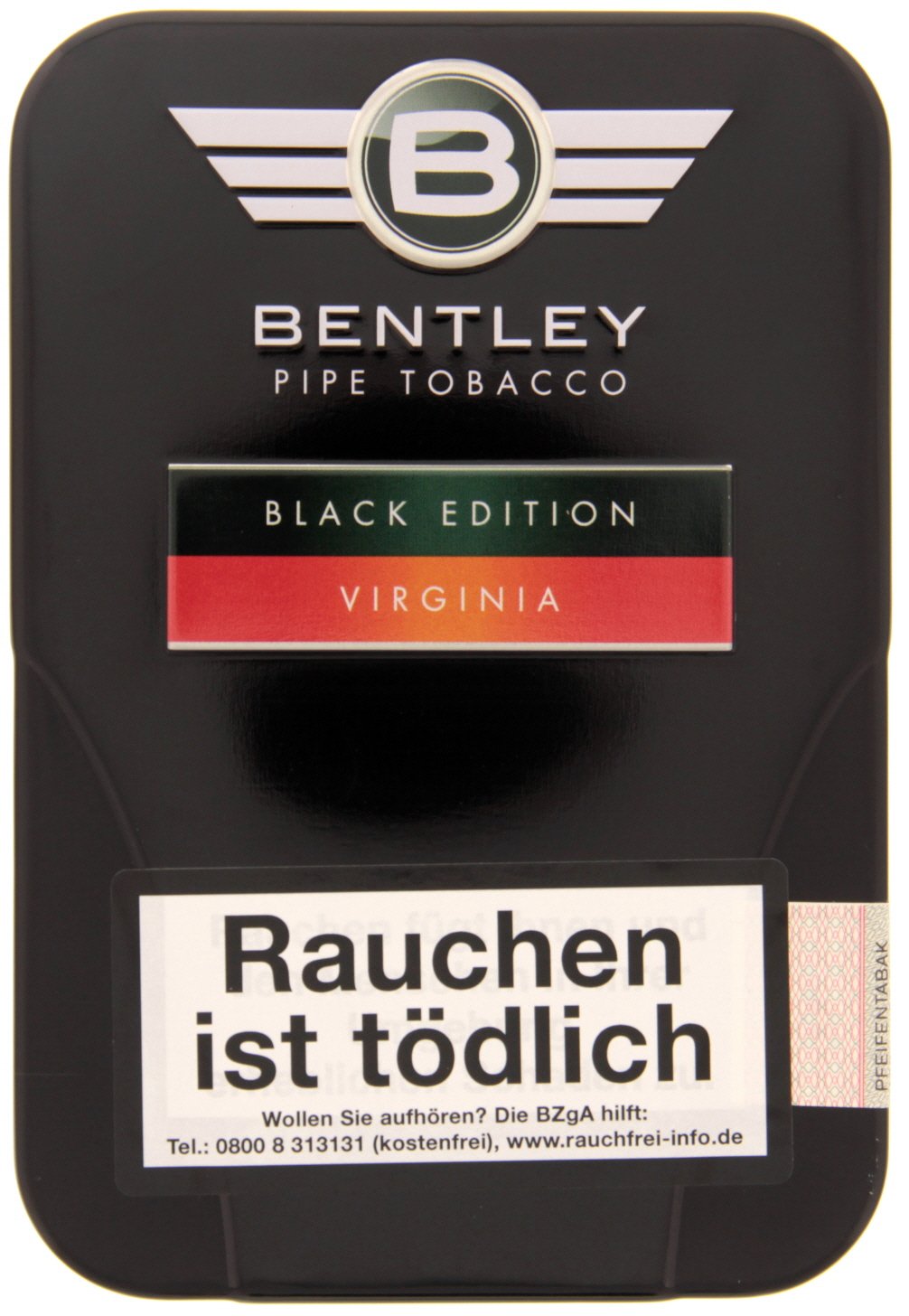 Bentley Pfeifentabak Black Edition Virginia 100g Dose