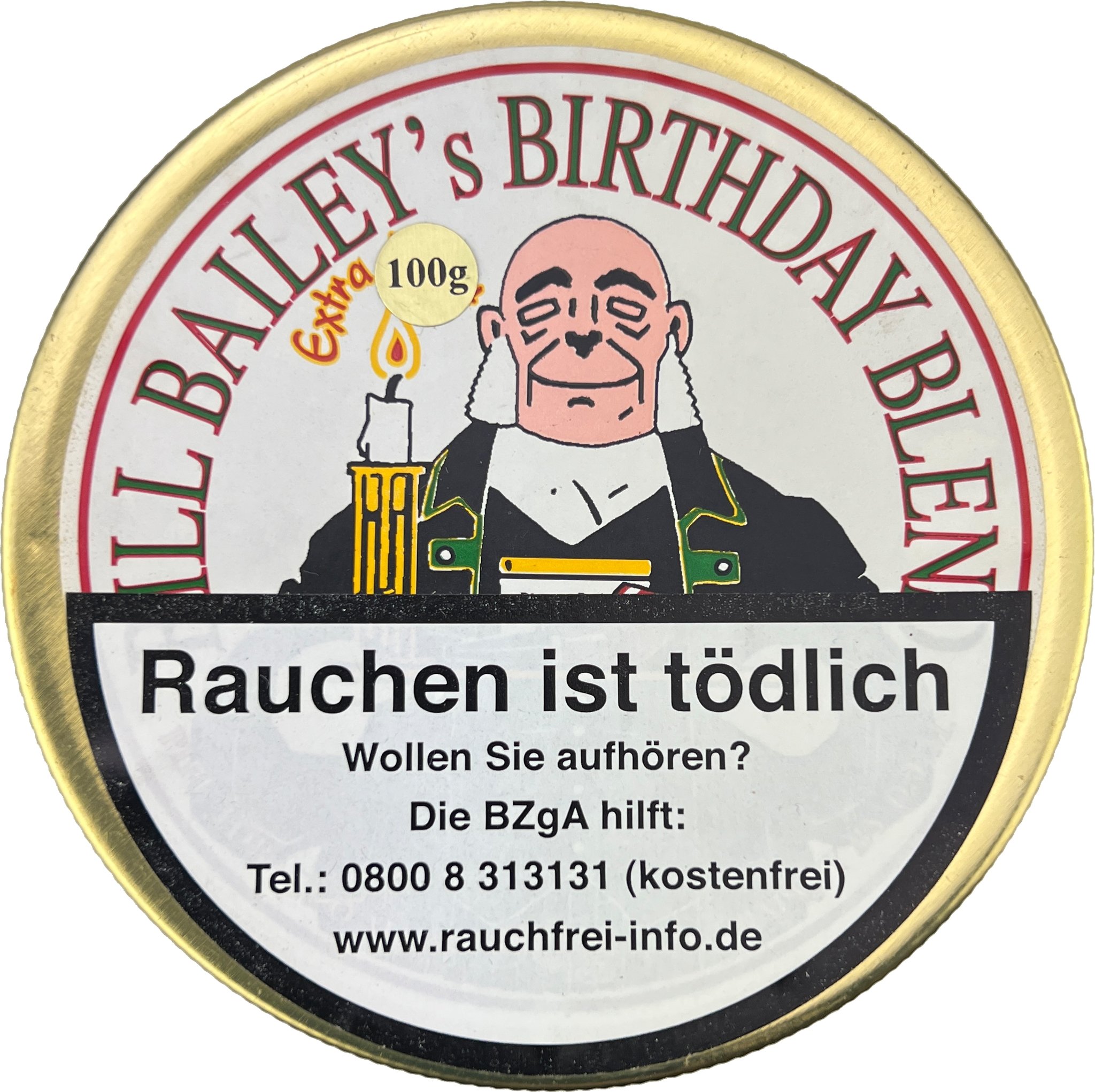 Dan Tobacco Bill Bailey’s Birthday Blend 100g Dose