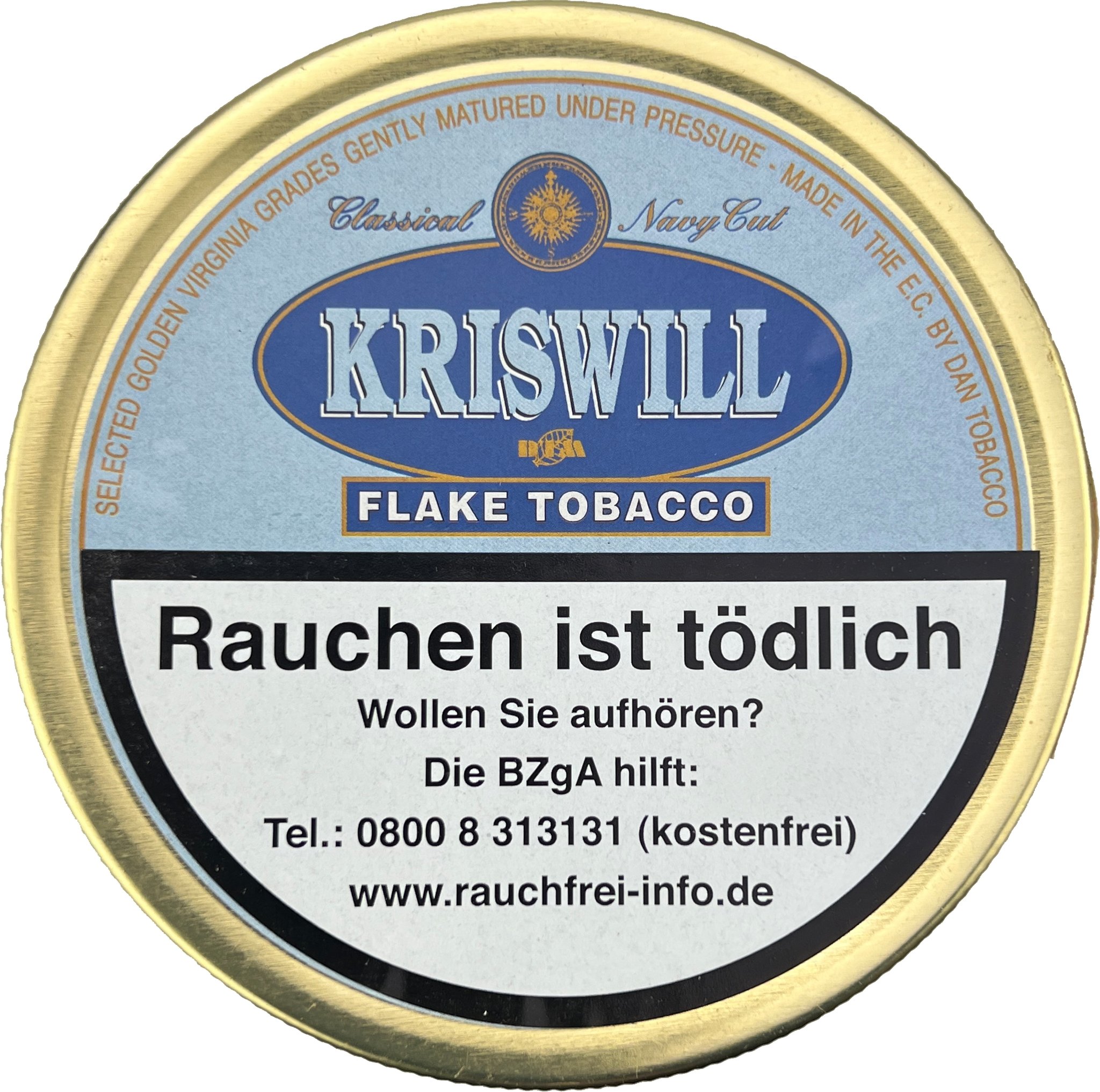 Dan Tobacco Kriswill Classical Navy Cut 50g Dose