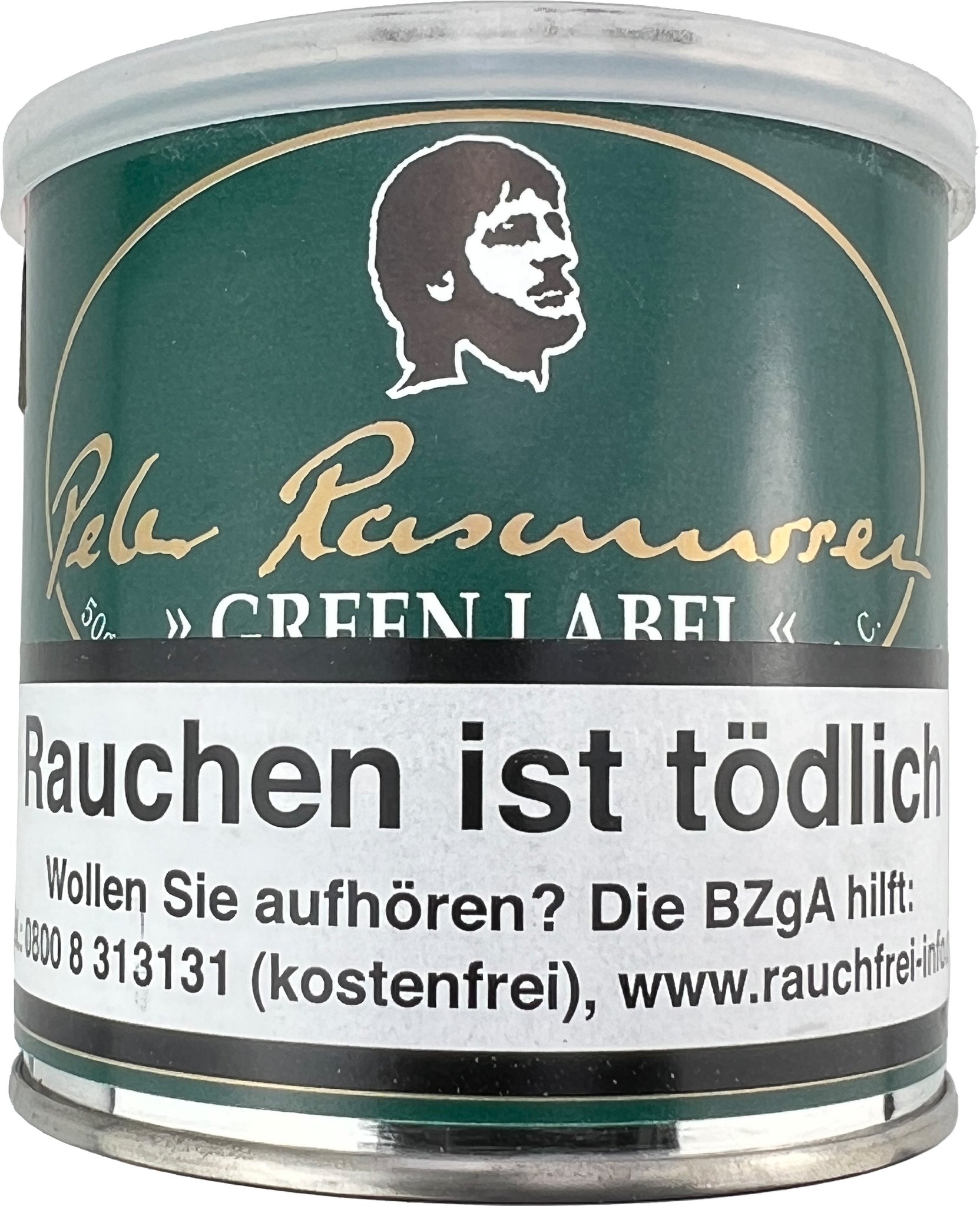 Dan Tobacco Peter Rasmussen Green Label 50g Dose