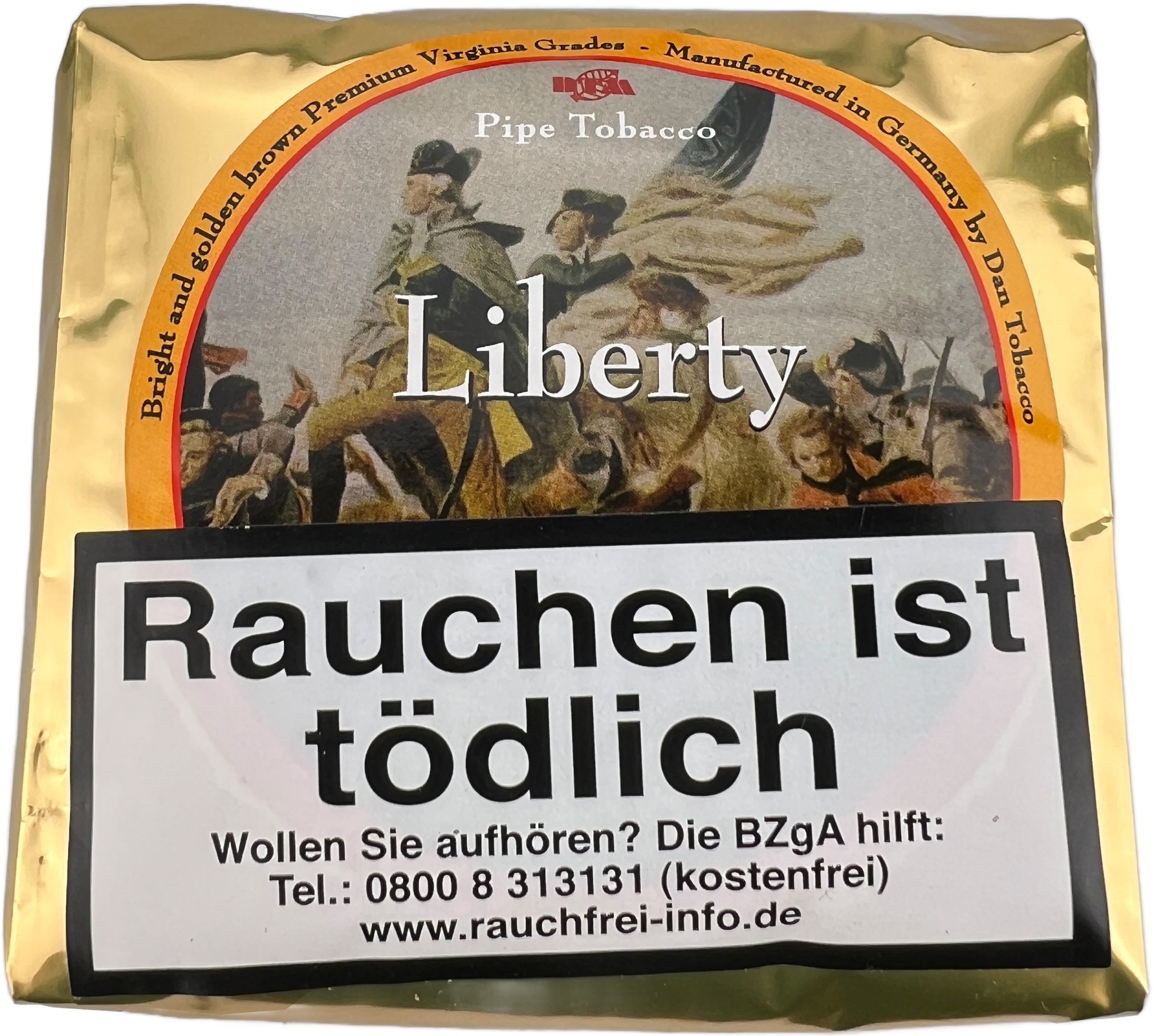 Dan Tobacco DTM Pfeifentabak Liberty 250g Pouch