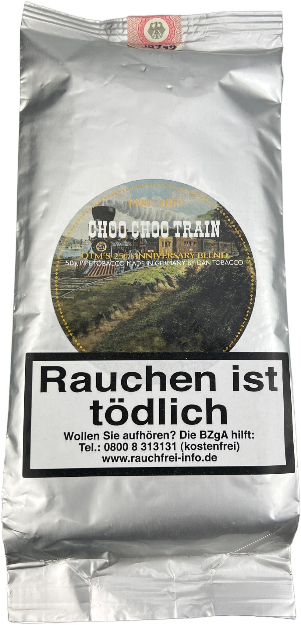 Dan Tobacco DTM Pfeifentabak Choo Choo Train 250g Pouch