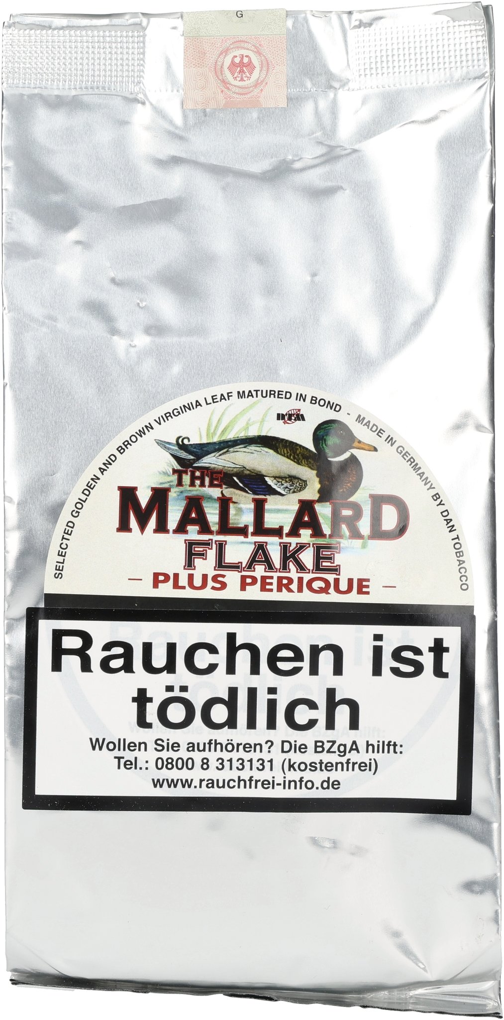 The Mallard Flake plus Perique frontal