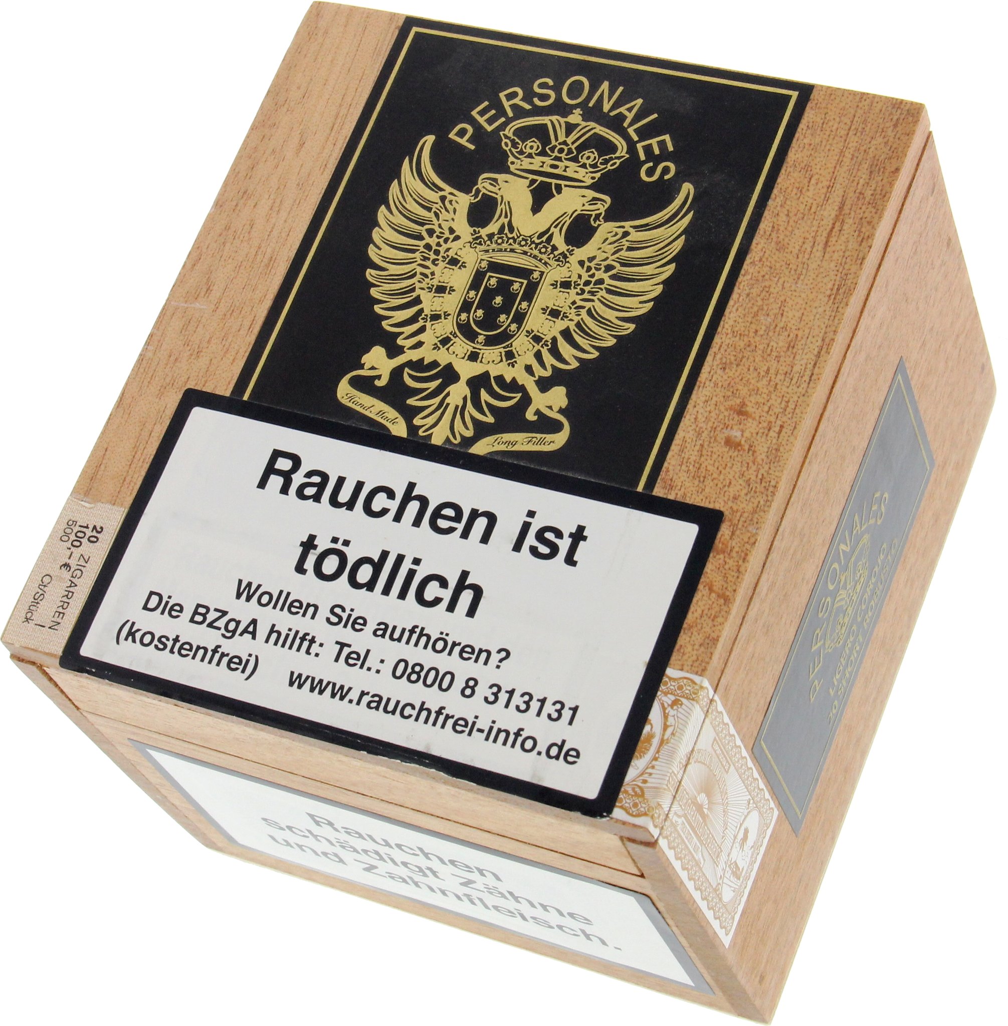 Personales Ligero Corojo Short Robusto Kiste