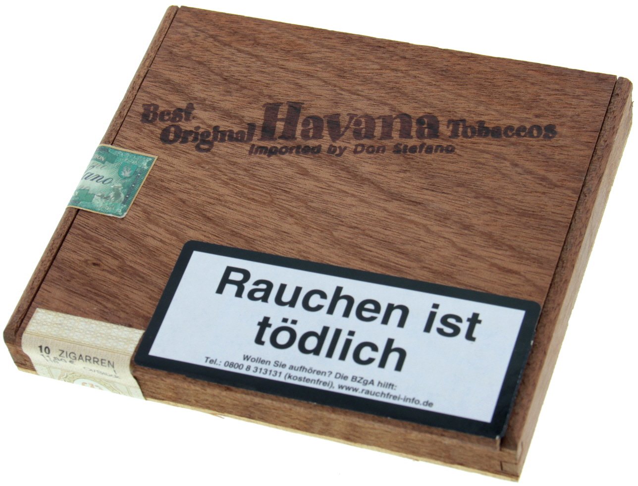 Don Stefano Best Original Havana Filler Small Panatelas Kiste