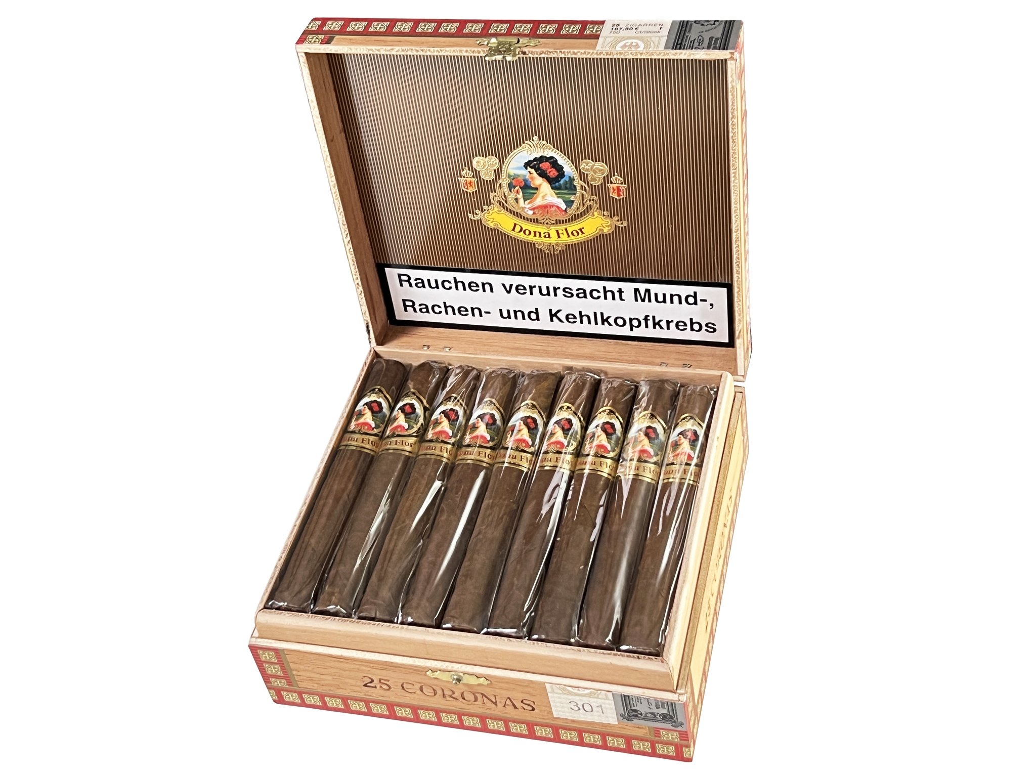 Dona Flor Mata Fina Corona Offene Kiste