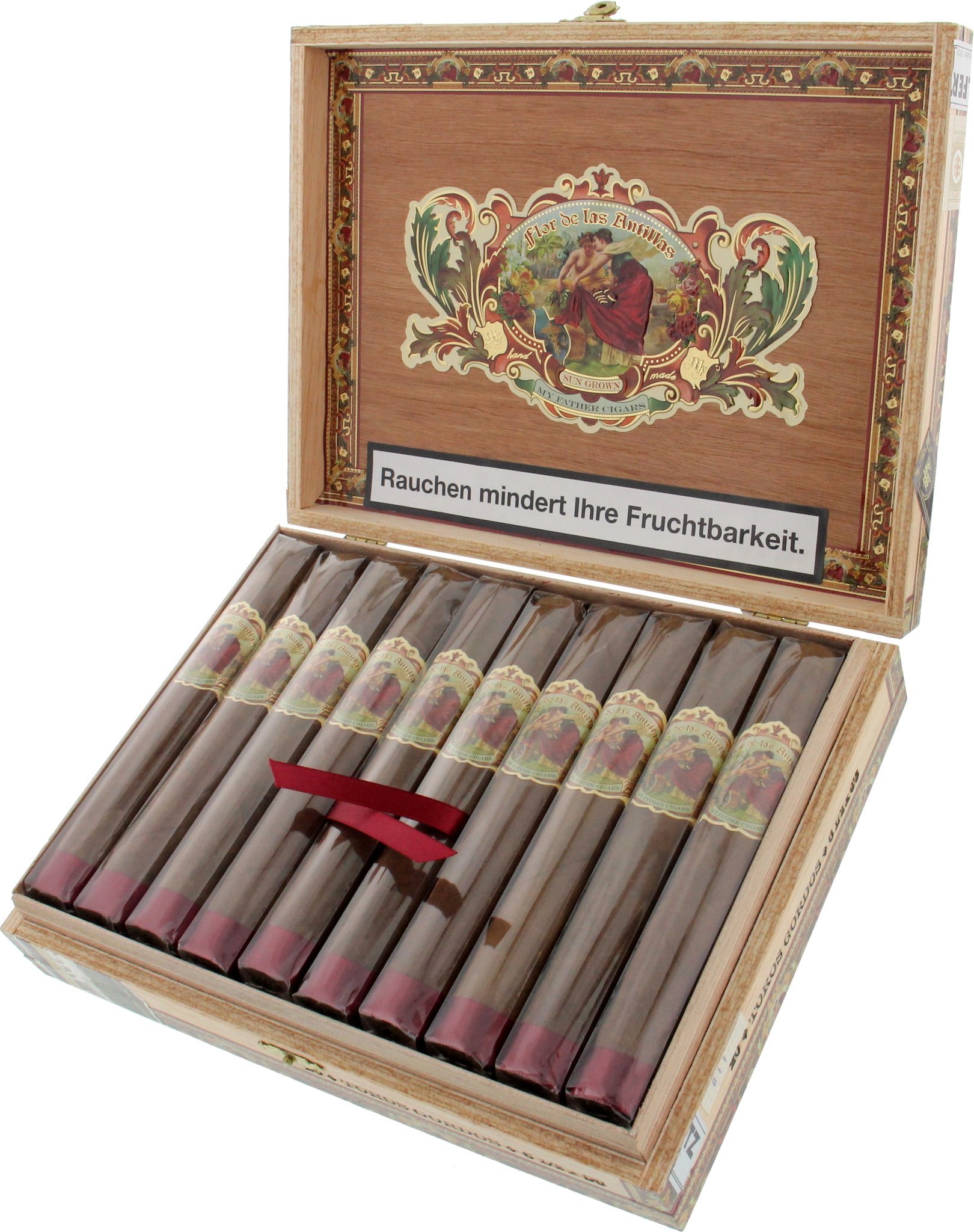 Don Pepin Flor de las Antillas Sun Grown Toro Gordo Kiste offen