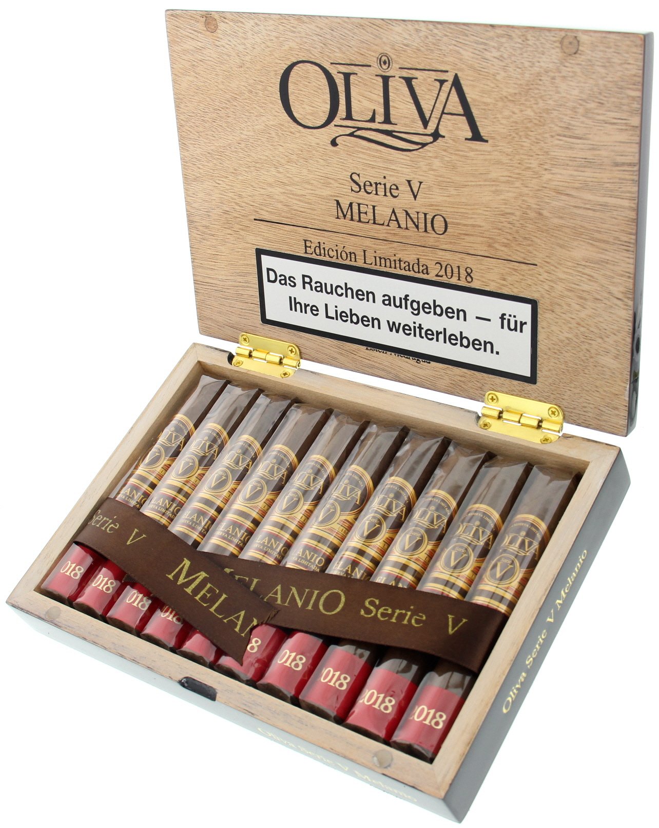 Oliva Serie V Melanio Robusto LIMITADA 2018 Kiste offen