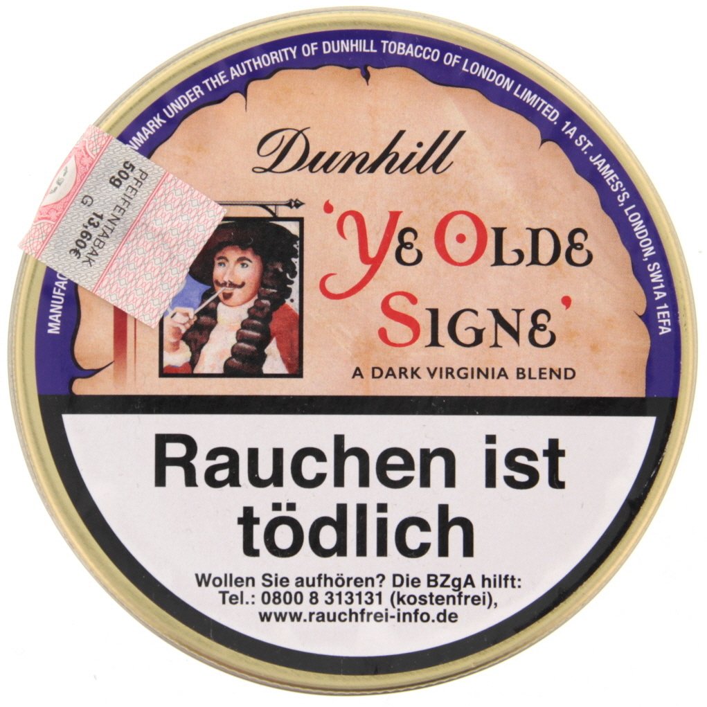 Dunhill Pfeifentabak Ye Olde Signe 50g Dose