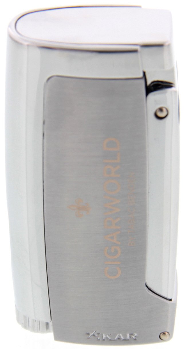 Xikar Pulsar Silber Cigarworld Edition (1567SL) stehend