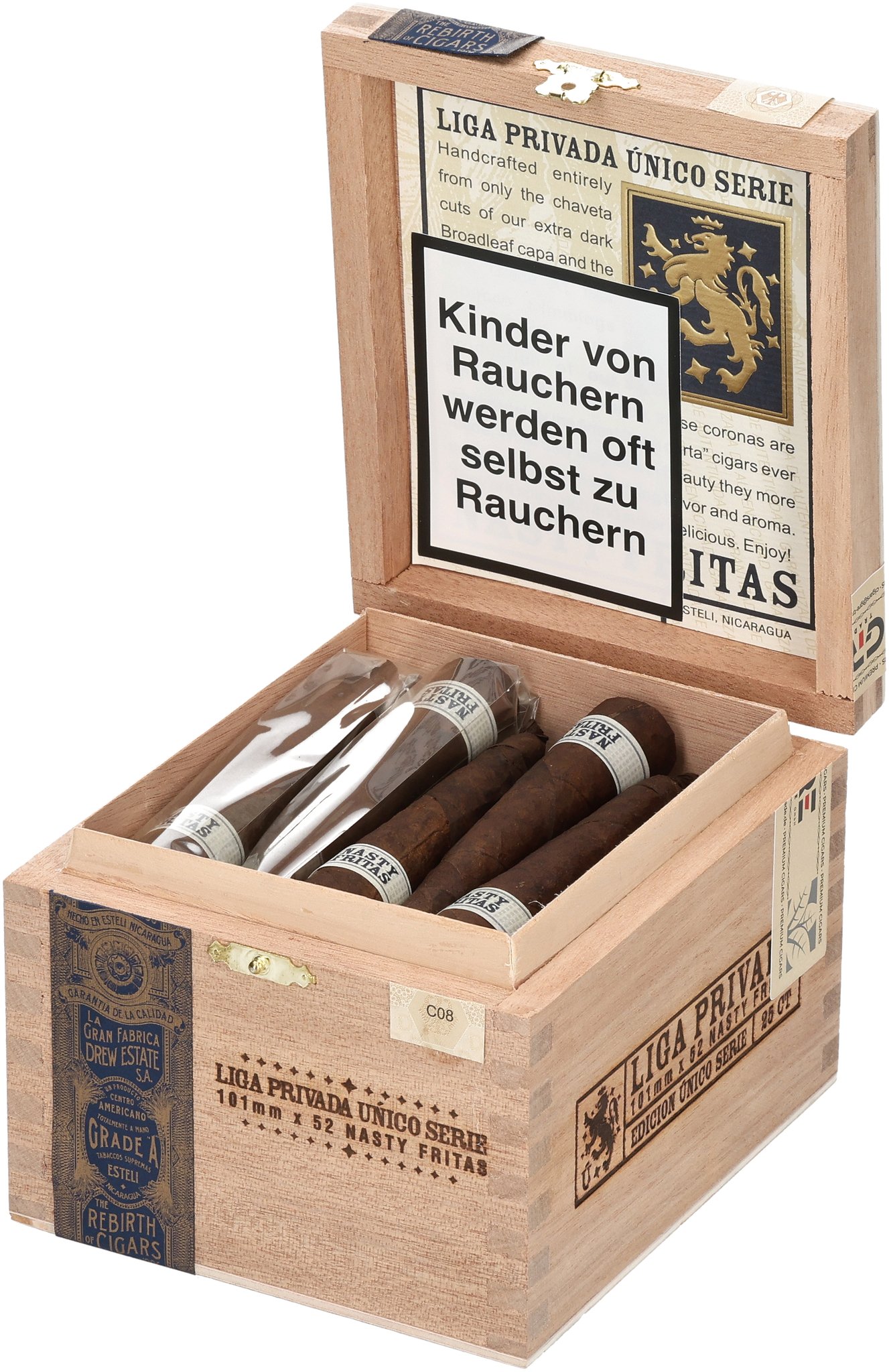 Unico Nasty Fritas box open