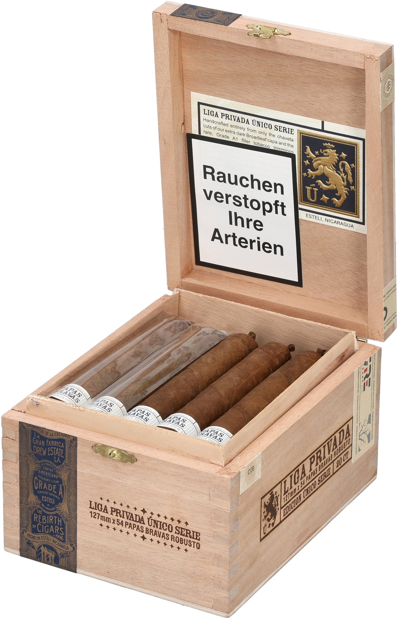 Unico Papas Bravas box open