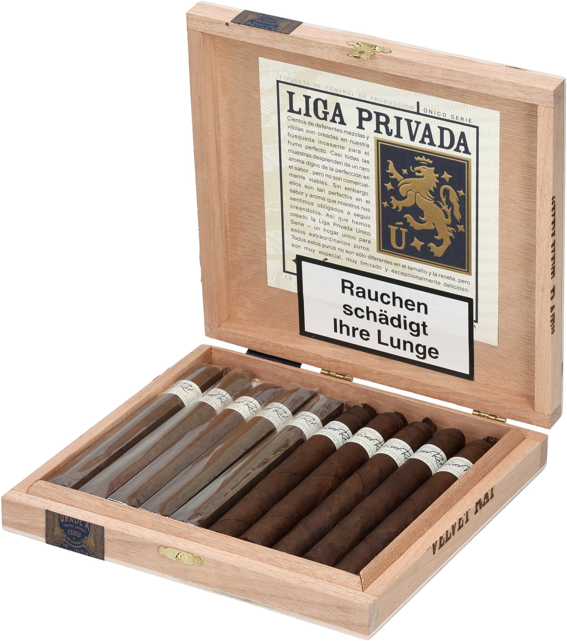 Unico Velvet Rat box open