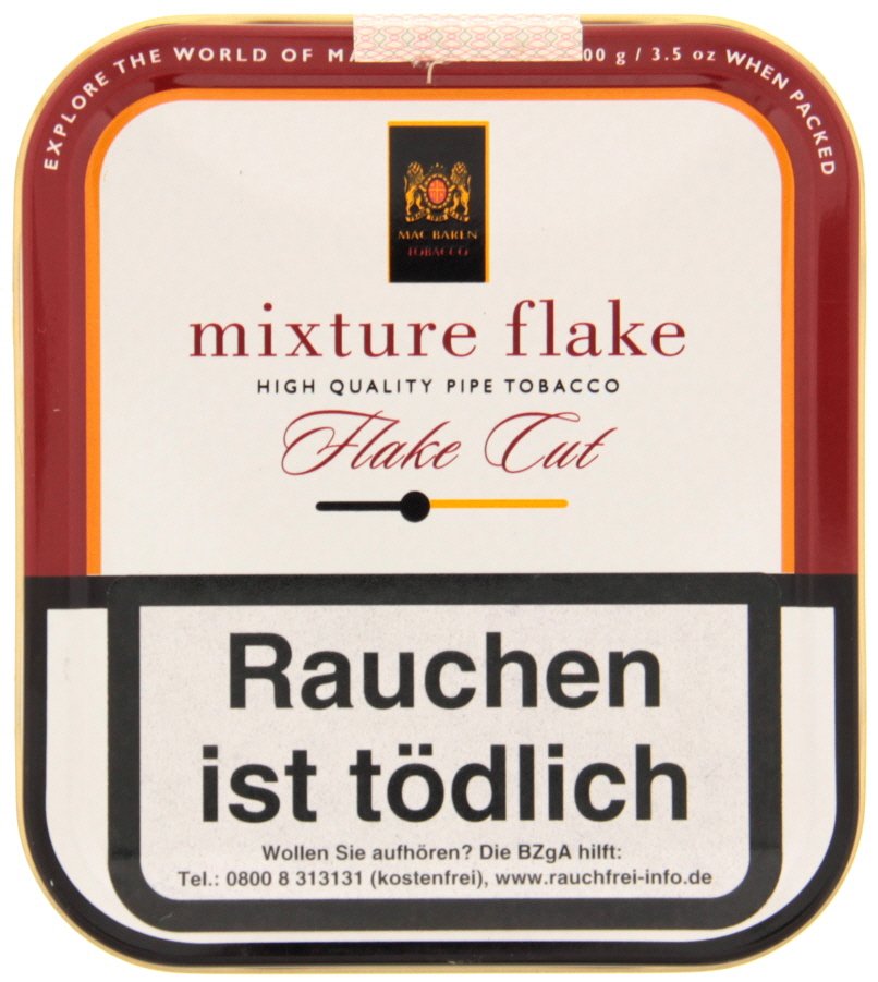 Mac Baren Mixture Flake 100g Dose