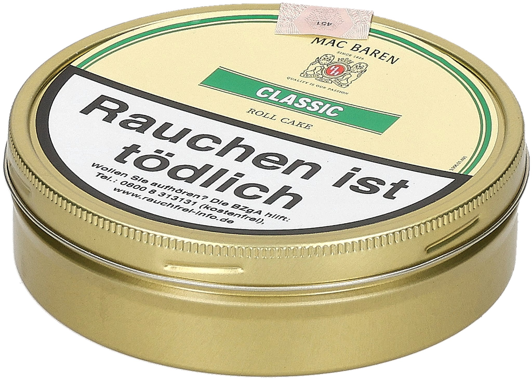 Classic Roll Cake Tin schräg