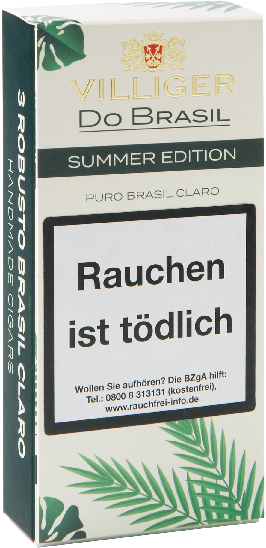 Villiger Sampler Summer Edition Robusto Brasil Claro 2021 (3er Box)
