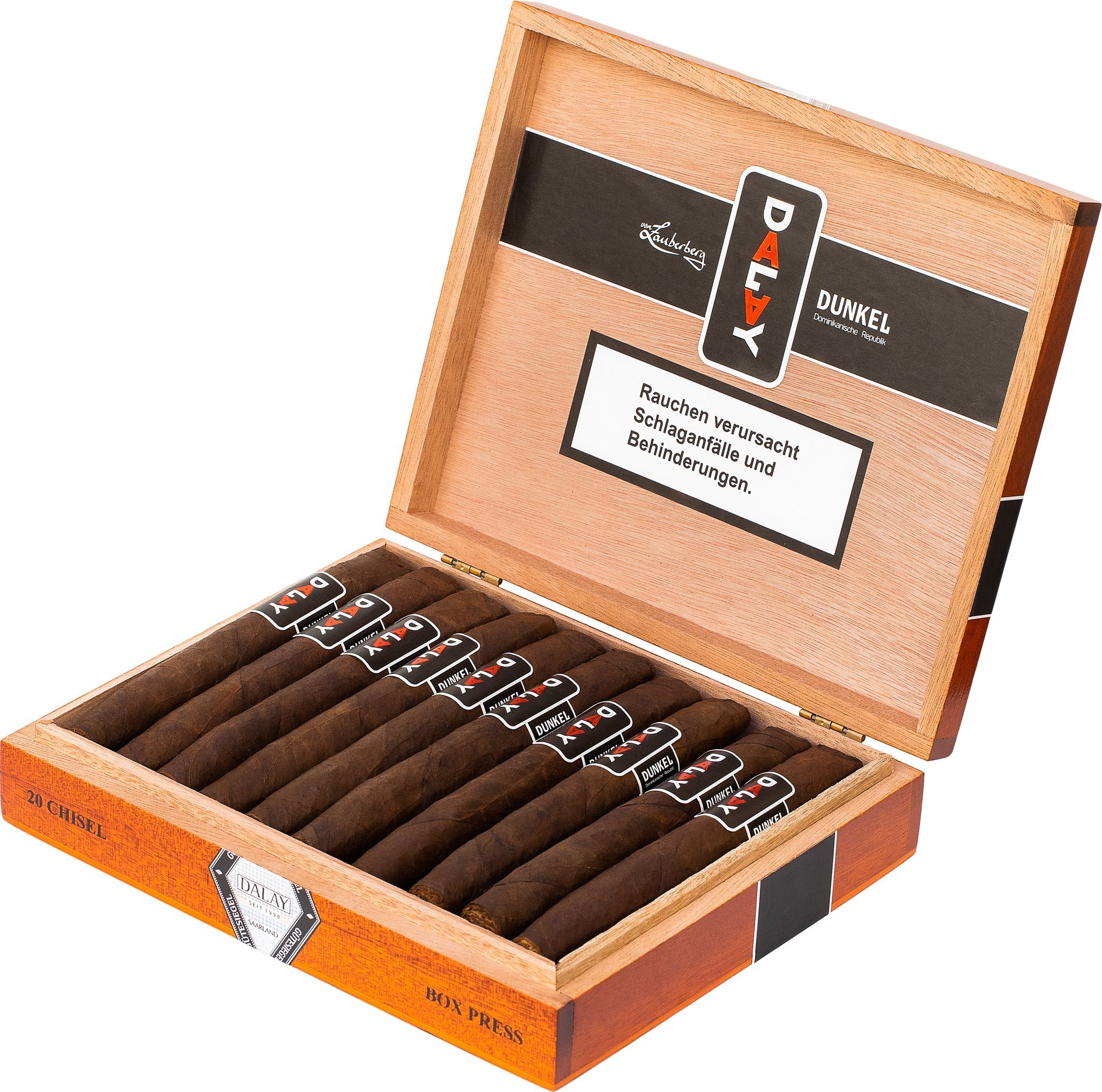 Dalay Reserva Maduro Chisel Kiste offen