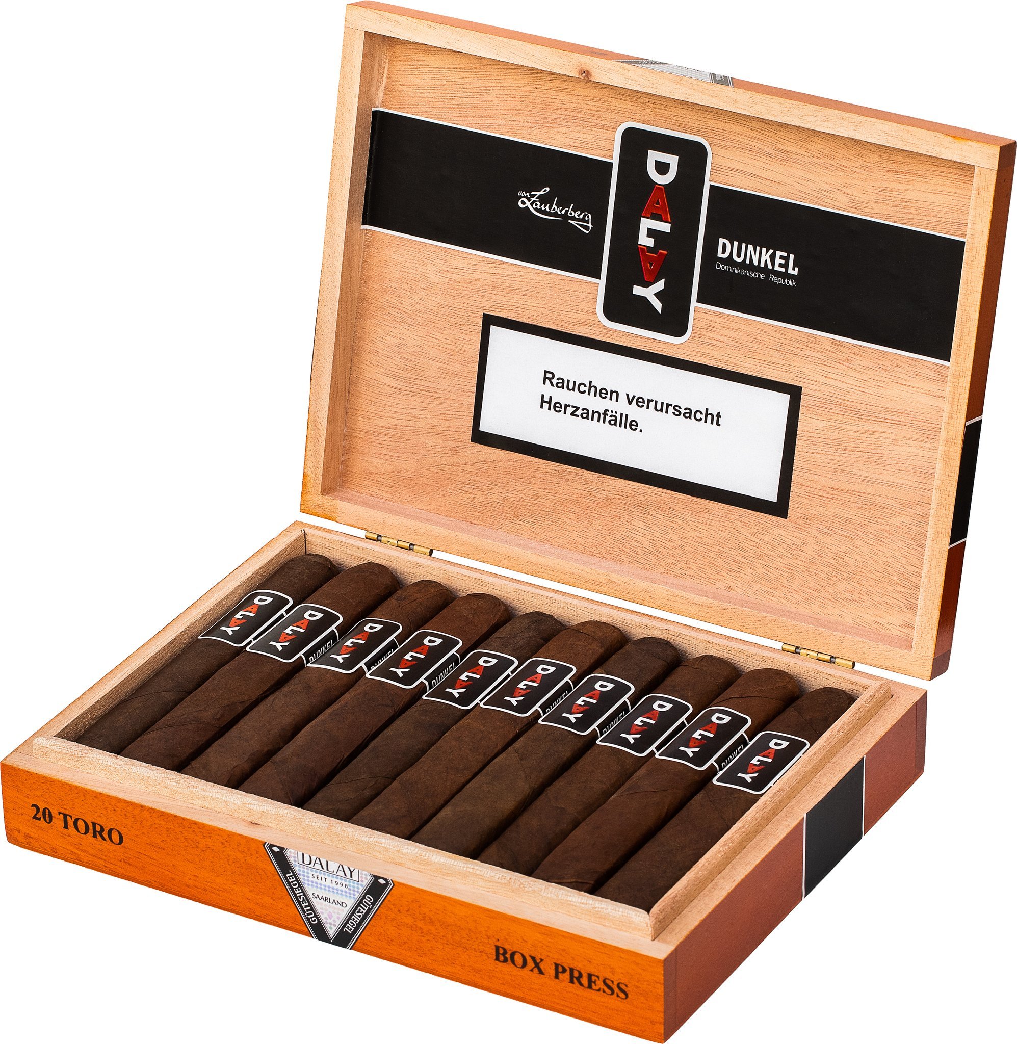 Dalay Reserva Maduro Toro Kiste offen