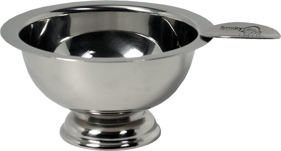 Stinky Ashtray Classic Personal Size - Edelstahl mit 1 Ablage (CA-ST-1PS)