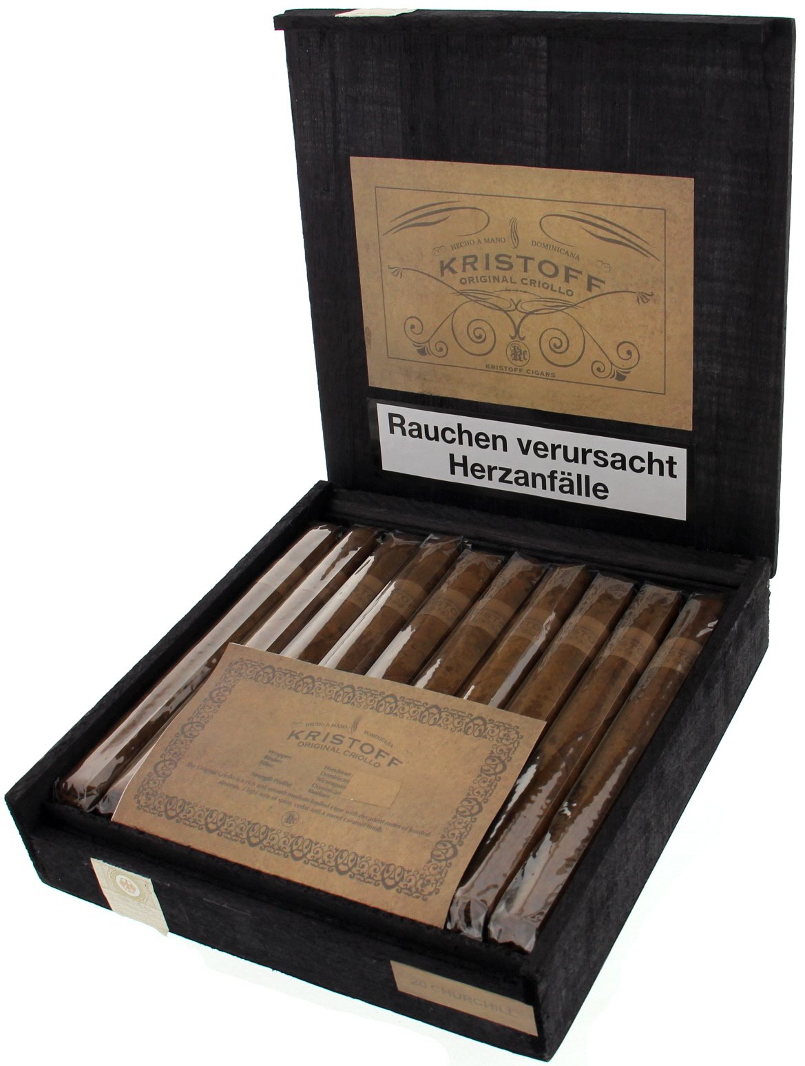 Kristoff Original Criollo Churchill Kiste offen