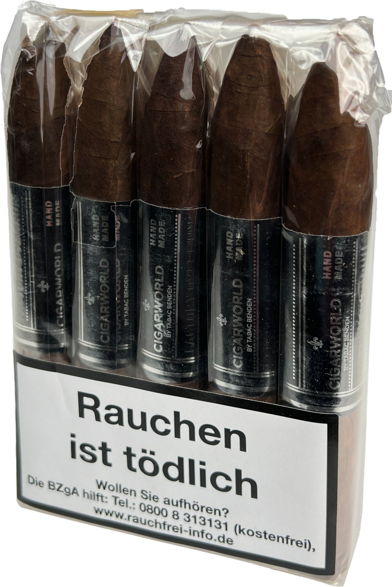 Kristoff Ligero Maduro Torpedo SECONDS (mit Factory Overrun Ring)