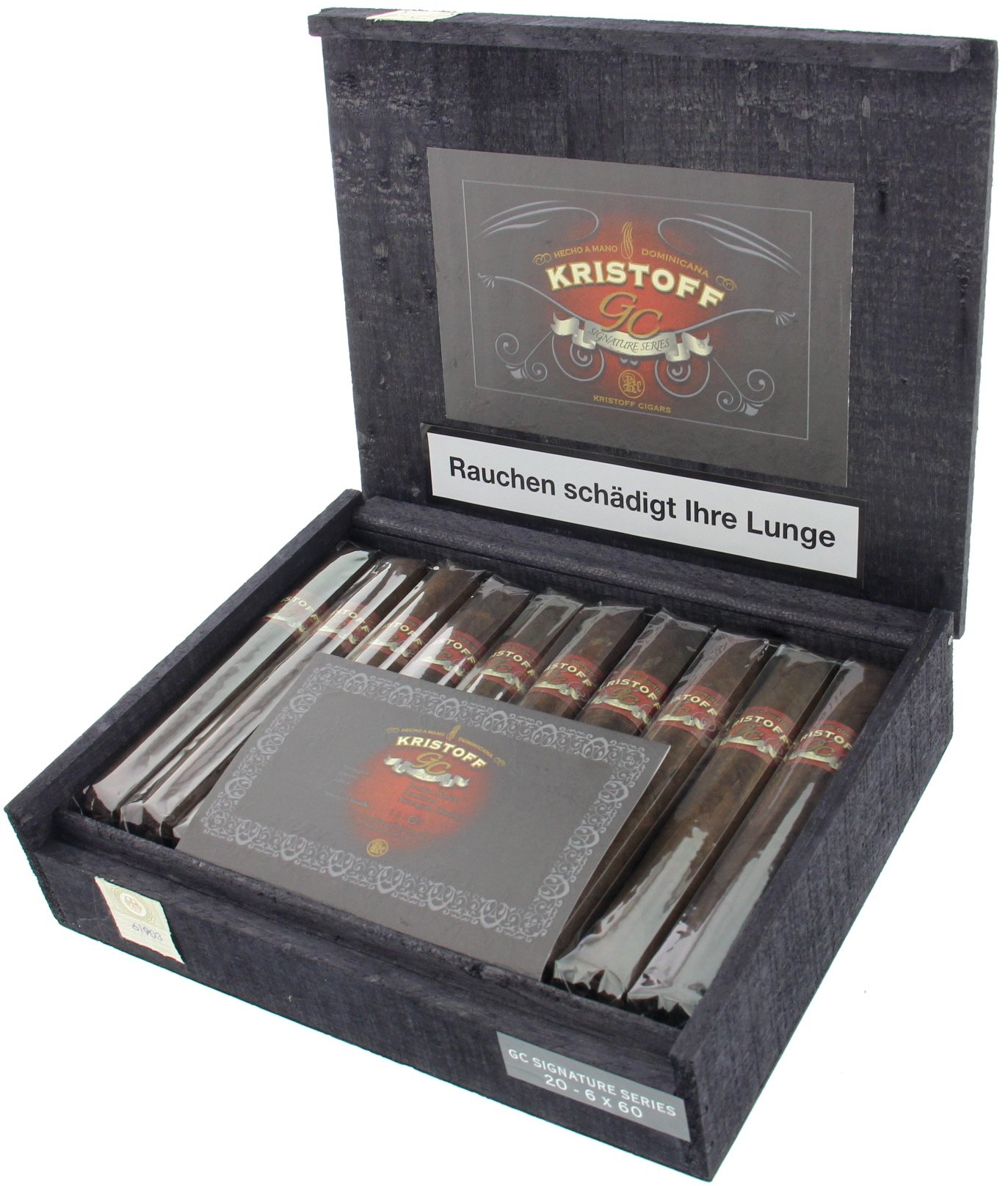 Kristoff GC Signature Series 6x60 Kiste offen