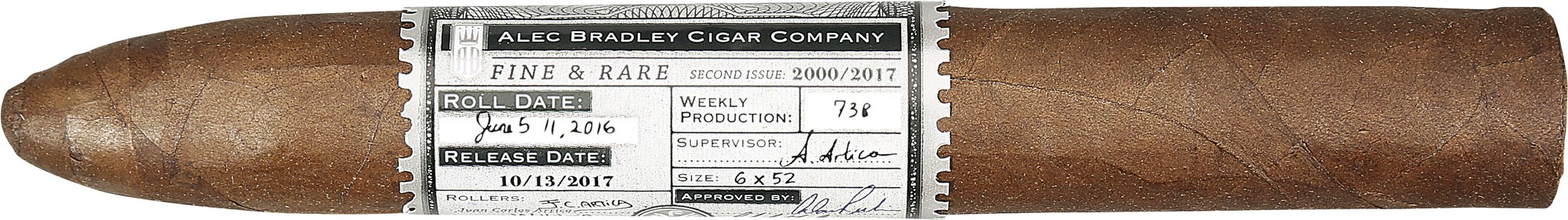 Alec Bradley Fine & Rare Edition 2017 Torpedo