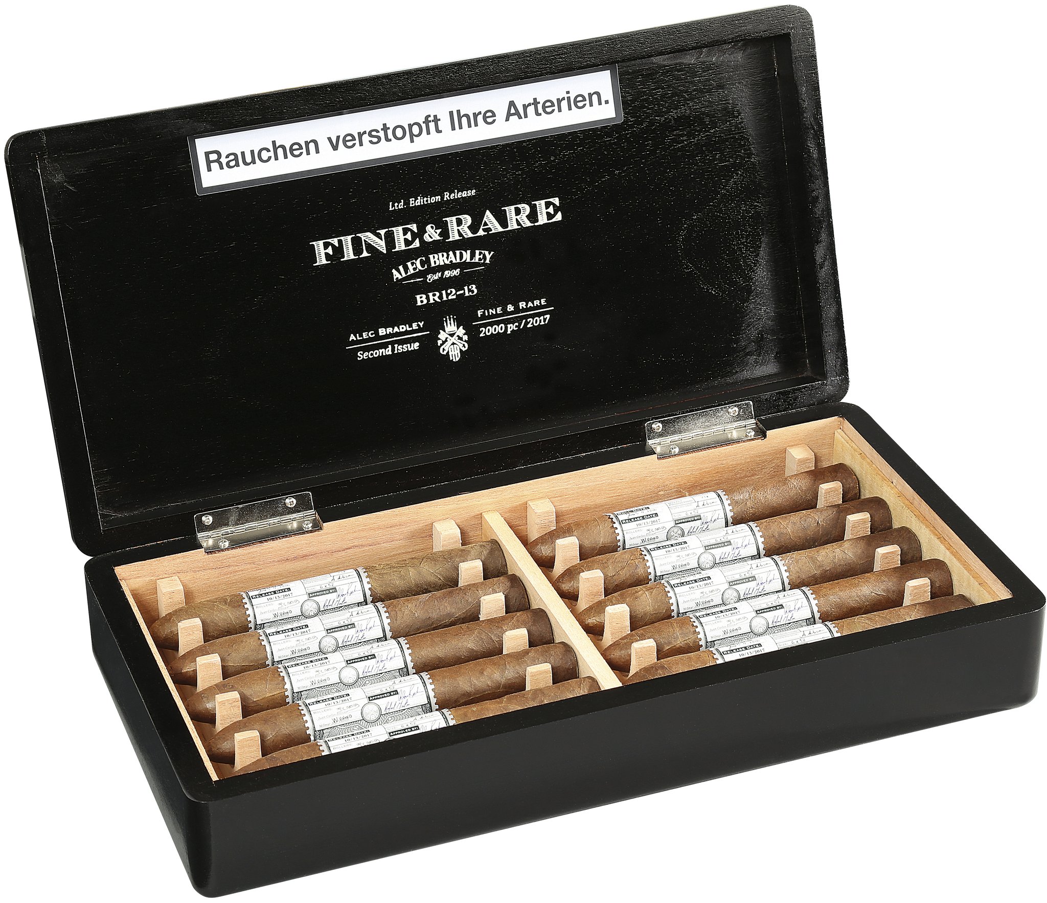 Alec Bradley Fine & Rare Edition 2017 Torpedo Kiste offen