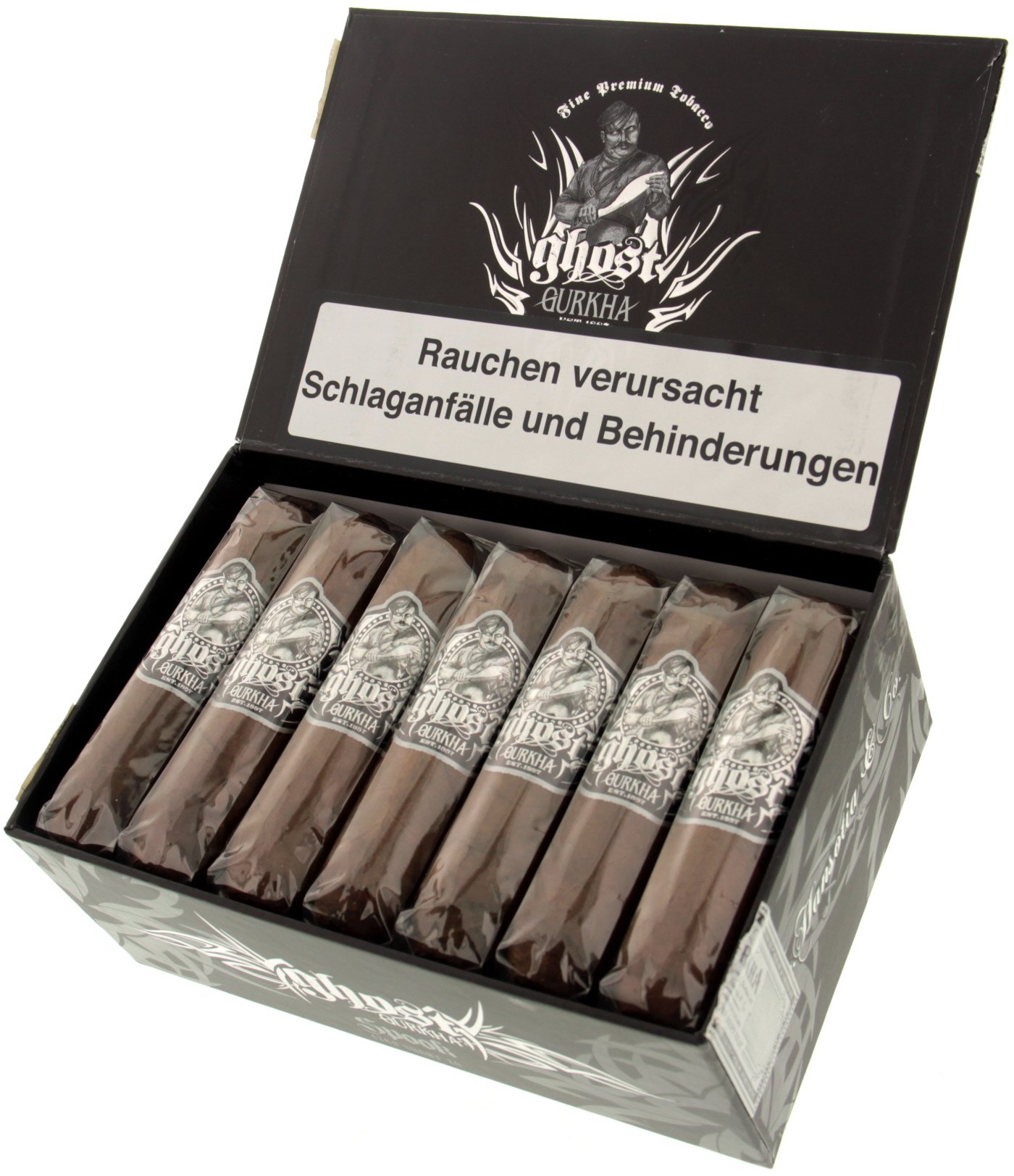 Gurkha Ghost Spook (Short XO) Kiste offen