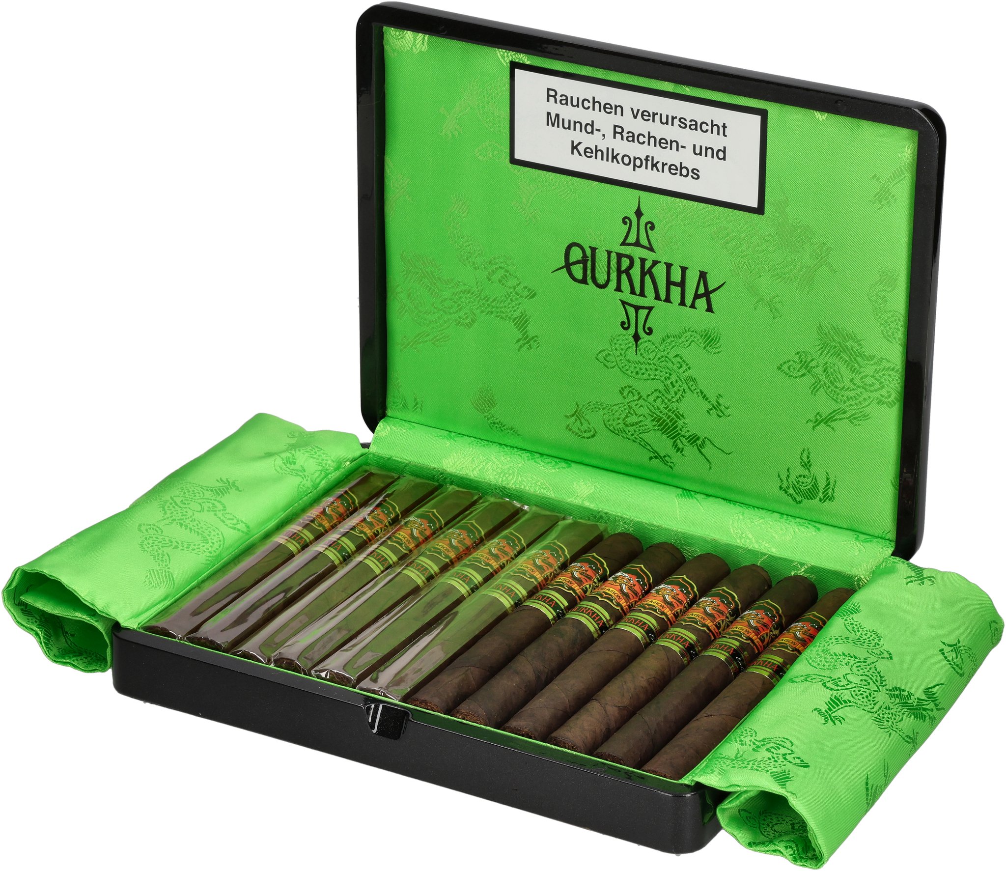 Churchill Maduro Box open