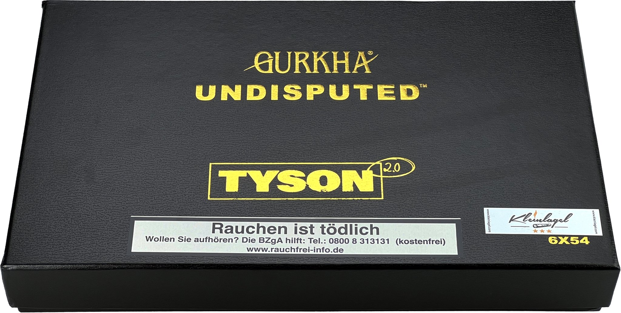 Tyson 2.0 Undisputed Toro Gordo Verpackung