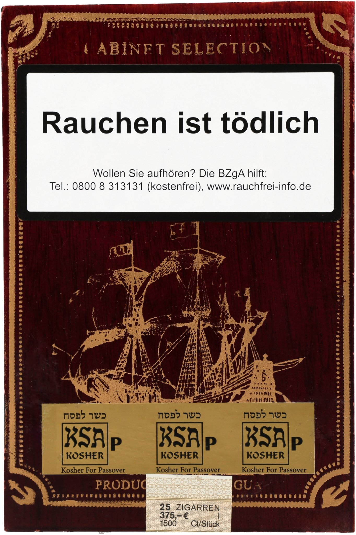 Koscher Admiral Kiste 