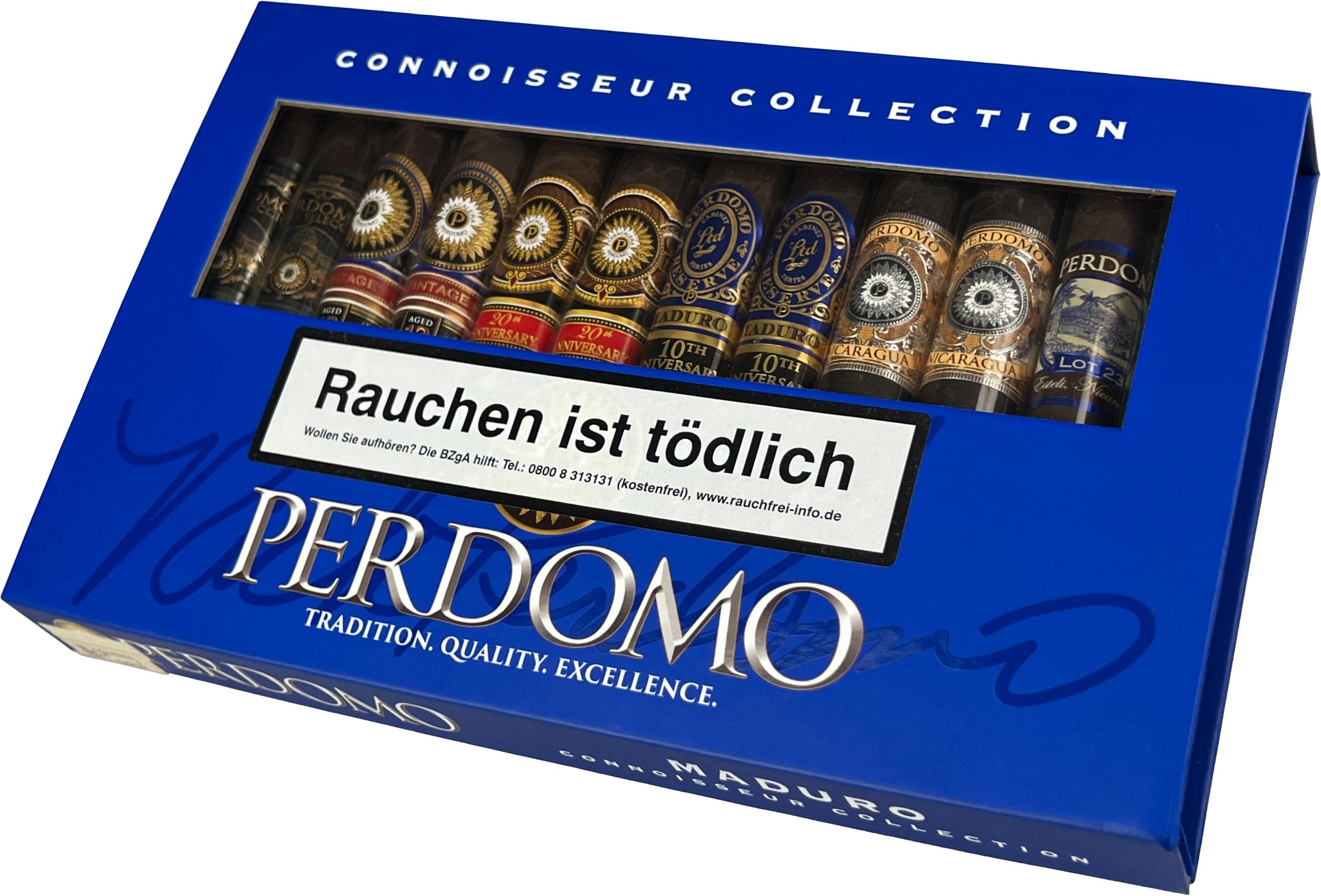 Perdomo Sampler Connoisseur Collection Maduro 12er