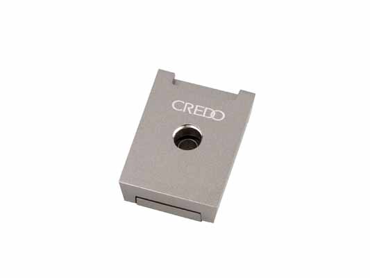 Credo Zigarrenbohrer eckig Aluminium Punch Silber (592571)