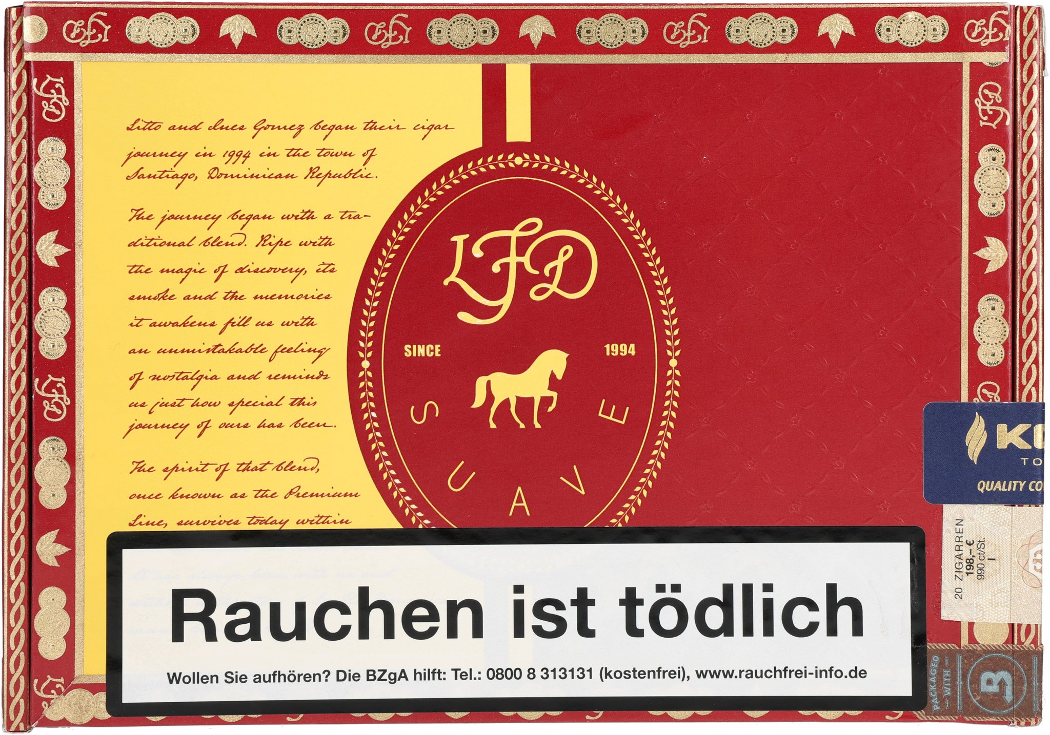 Suave Maceo box front